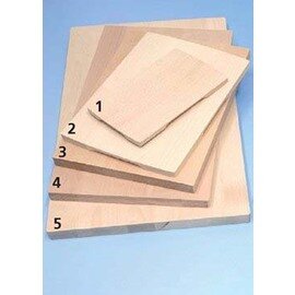 CLEARANCE | Cutting board, beech, 40 x 28 x H 2.5 cm, (No. 3) product photo