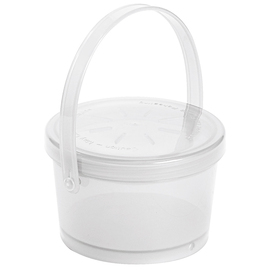reusable soup container 350 ml PP white | Ø 105 mm H 70 mm product photo