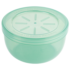 reusable soup container 400 ml PP green | Ø 110 mm H 60 mm product photo