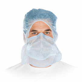 astronaut's hood with mouthguard mask HYGOSTAR blue SMS product photo