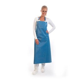 bib apron STRONG RUBBER polyester PVC blue  L 900 mm  H 1100 mm product photo
