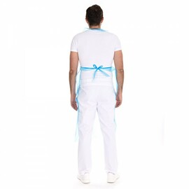 disposable aprons in a bag HYGONORM blue HDPE 12 my L 700 mm H 1250 mm product photo  S