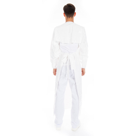 Sleeve apron | TPU white  L 900 mm  H 1400 mm product photo  S
