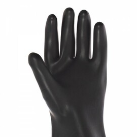 chemical protective gloves XL latex black | 600 mm product photo  S