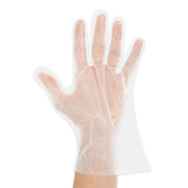 disposable organic gloves GREEN M transparent product photo