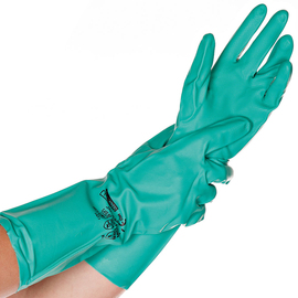 chemical protective gloves PROFESSIONAL S green 340 mm product photo