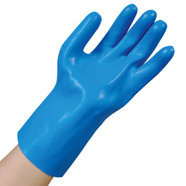 chemical protective gloves PROFESSIONAL M blue 300 mm product photo