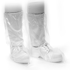 overboots polyethylene 60 my transparent L 380 mm product photo