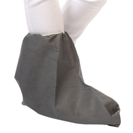 Overboots PP fleece GRAU disposable grey L 440 mm H 390 mm with coated product photo