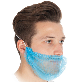 beard cover LIGHT PP fleece blue product photo