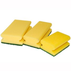 cleaning sponge CLASSIC yellow 150 mm  x 70 mm  H 45 mm product photo