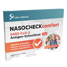 Corona quick test | amateur's test NASOCHECKcomfort | 20 test kits product photo