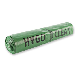 garbage bag LIGHT HYGOCLEAN green 120 ltr 40 my | 1100 mm x 700 mm product photo