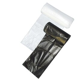 waste bags 10 µm white 65 ltr  L 850 mm  B 630 mm product photo