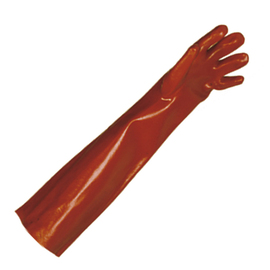 vinyl gloves CYBER one-size-fits-all bordeaux 450 mm product photo