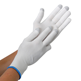 touch screen gloves ULTRA FLEX TOUCH L / 9 white 250 mm product photo