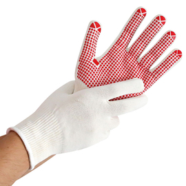 work gloves STRUCTA II XS/6 white and red 220 mm product photo