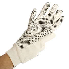 work gloves DOTTY XXL/11 cotton natural-coloured 260 mm product photo
