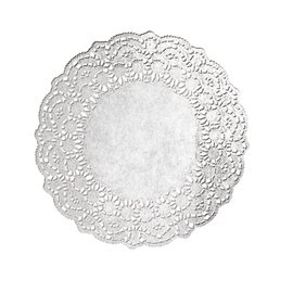 cake doilies silver coloured round 10 x 100 pieces disposable  Ø 420 mm product photo