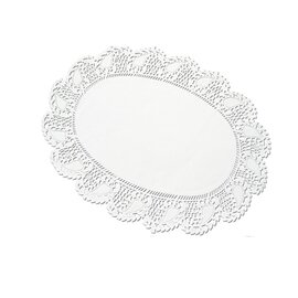 cake doilies white oval L 230 mm 160 mm product photo