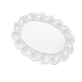 cake doilies white oval L 300 mm 220 mm product photo