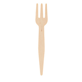 fries fork NATURE Star birch wood | FSC® certified brown L 85 mm product photo