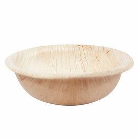 organic bowl 25 ml palm tree leaf natural-coloured round product photo