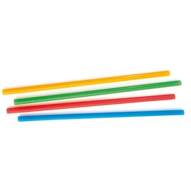 cocktail straws Jumbo different colours  Ø 8 mm  L 255 mm product photo