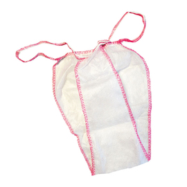 disposable briefs LADY STRING one-size-fits-all disposable PP fleece white Ø 600 mm product photo