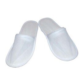 disposable slippers closed one-size-fits-all white  L 280 mm product photo