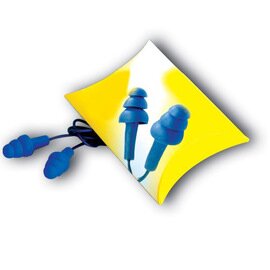 ear plug DETEKTOR plastic blue product photo