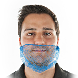 beard cover DETECT III nylon blue detectable product photo