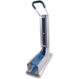 Overshoe dispenser ECOSTEP COMFORT silver coloured L 250 mm W 650 mm H 960 mm product photo