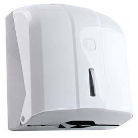 Paper towel dispenser white product photo