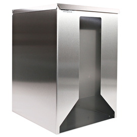 Dispensers for gowns and overalls stainless steel silver coloured 300 mm x 280 mm H 400 mm product photo