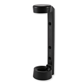 Wall mount for Squeeze bottle, theft-proof | Black plastic product photo