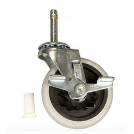 R050281 4 Gummi-Lenkrollen 2 Stück mit Feststellbremse,10,2 cm, passend zu FG9T7200/FG9T7400/FG9T7500/FG9T9200 + X-Tra™ Mehrzweckwagen product photo