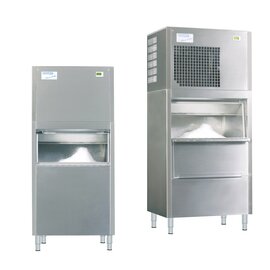 ice maker M 120 Z MICRO-CUBES | connected with central refrigeration system | 120 kg / 24 hours | little ice cubes product photo