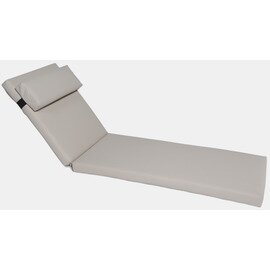 lounger pad WELLNESS natural-coloured 1940 mm  x 600 mm product photo