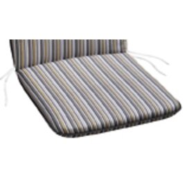 monobloc cushion Dessin 1573 striped 800 mm  x 430 mm  • backrest height low product photo