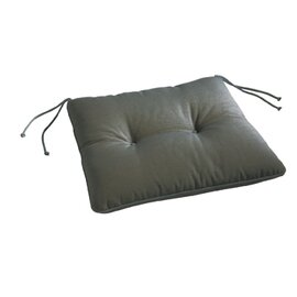 chair pad Dessin 1233 anthracite quilted quadrangular 460 mm|420 mm  x 450 mm product photo