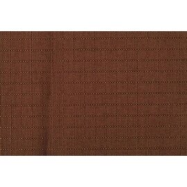 polyester umbrella LA GOMERA brown flounce rectangular 265 x 150 cm product photo