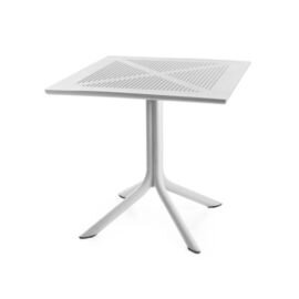 table OHIO white hole pattern structure  L 800 mm  x 800 mm product photo