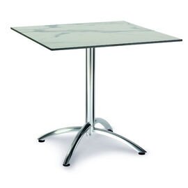 table FIRENZE white marbled  L 800 mm  x 800 mm product photo
