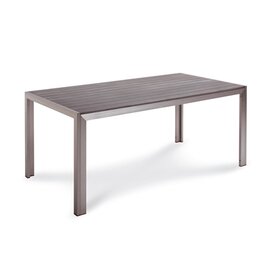 complete set SEATTLE Table | 2 benches silver anthracite product photo  S
