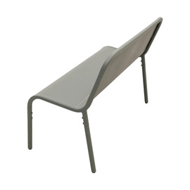 outdoor bench metal green L 1200 mm product photo  S