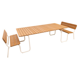 bench and table combination SOULLMATE | 1200 mm x 3622 mm product photo
