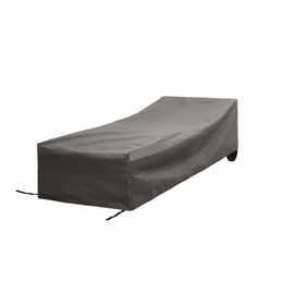 Professional protective cover for sun loungers, light grey product photo