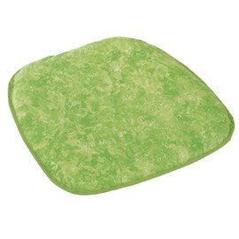 monobloc seat cushion green square 430 mm  x 430 mm product photo