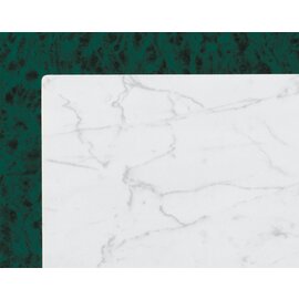 folding gastro table BOULEVARD green | white marbled  Ø 800 mm product photo